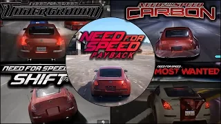 Nissan 350Z Evolution in Need For Speed Payback - 1080pHD