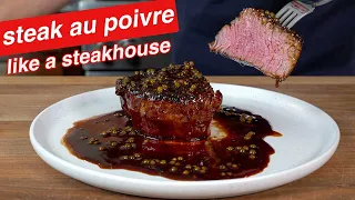 The Secret to STEAK AU POIVRE Is NOT What You Think