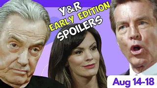 Young and Restless Early Edition Spoilers August 14-18: Chelsea Out, Victor Schemes, Jack Caves #yr