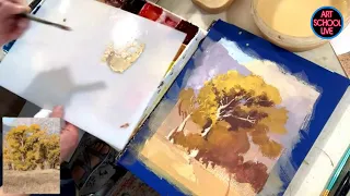 How to Master Gouache Techniques in Plein Air with Allie Zeyer