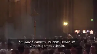 Laudate Dominum - Catedral de Notre-Dame de Paris. #AndréCasteloOficial