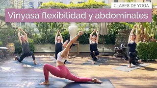 Vinyasa Yoga para ganar flexibilidad y abdominales