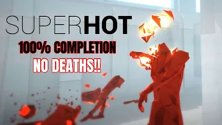 SUPERHOT Full Game Walkthrough With *NO DEATHS*