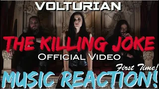 THIS IS PRETTY FIRE❤️‍🔥VOLTURIAN - The Killing Joke Official Video(First Time!) Music Reaction🔥