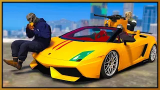 GTA 5 Roleplay - CUSTOM LAMBORGHINI TURRET CAR DESTROYING COPS | RedlineRP