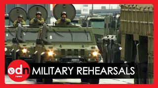 Russian Military Parades Hardware as Country Rehearses For 2021 Victory Day