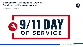 Project Ideas to Mobilize Volunteers in Honor of the September 11th National Day of Service