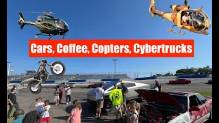 Cars, Coffee, Copters, Cybertrucks at the Freedom Factory in Bradenton, Florida 4/20/2024