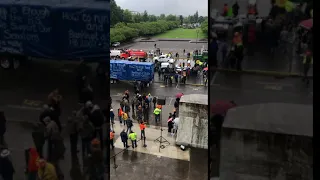 Timber Unity protest at Oregon Capitol