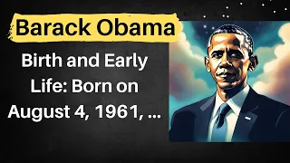 Learn English Through Story: Level 4 - Barack Obama | Short Story | Biography | Listening Practice
