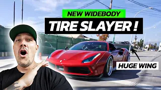 DDE Reveal The New Widebody Tire Slayer & Adam LZ Drifts New S15