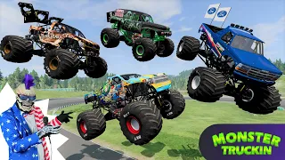 Monster Truck Mud Battle #21 | BeamNG Drive | Mace Mace Tv