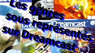 Les genres sous représentés sur Dreamcast