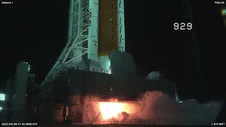 ARTEMIS I launch with Outro - M83