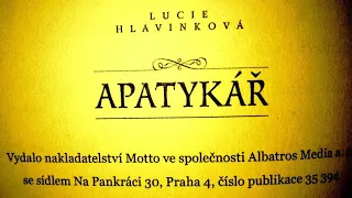 Чесько-український підкаст на основі „Apatykář” — Lucie Hlavinková. Високий рівень чеської C1–C2.