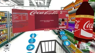 Virtual Reality Supermarket VR Interior Oculus Rift/Steam/HTC Vive more near !