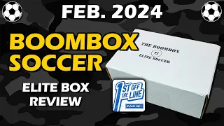 More FOTL! February 2024 Soccer ELITE Boombox Review (Panini & Topps Hobby repack)