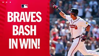 Braves superstars crush homers! (Olson, Harris, and Riley go deep!)