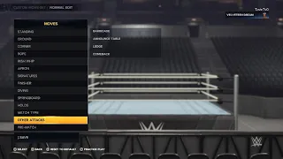 WWE 2K23 Velveteen Dream Moveset