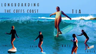 Longboarding the Coffs Coast with Tia/Layla/Tamzen/Kate and Erin