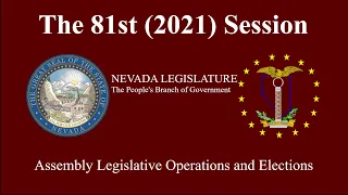 3/30/2021 - Assembly Committee on Legislative Operations and Elections