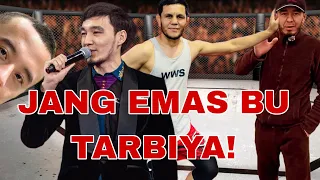 Holmurod Nurmatov VS Ulug’ Legenda jang emas bu tarbiya!