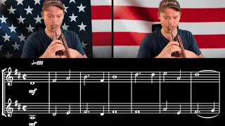 Anchors Aweigh (US Navy Song) | 20 Patriotic Trumpet Duets
