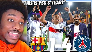 DEMBELE AND PSG OBLITERATES BARCA TO ADVANCE!!! 🤯 | Barcelona 1-4 PSG LIVE Reaction