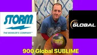 This is a tutorial review of the 900 Global SUBLIME bowling ball. Out of the box 📦 😱🤩😃😎