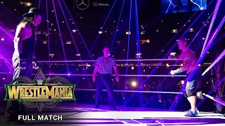 FULL MATCH - John Cena vs. Undertaker WrestleMania 34 #wwe