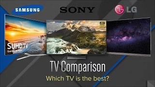 TV Comparison: Sony Z9D Series, Samsung KS9000, and the LG OLED G6P