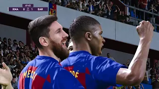 eFootball PES 2020 ML 2025|Champions League Final Real Madrid vs Barcelona | full gameplay