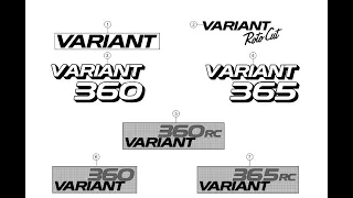 Claas Variant 365 360 RF RC - Parts Catalog