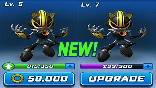 I already have the new Metal Sonic Mach 3.0 on level 7 upgraded - Sonic Forces Speed Battle Mobile