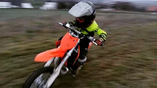 Marek Kupčík 7 years old on KTM sx 65