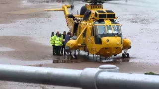 Air Sea Rescue for real at Dawlish Air Day 2011