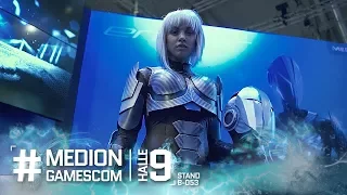 MEDION ERAZER Girl & Kamui Cosplay | MEDION Gamescom 2017