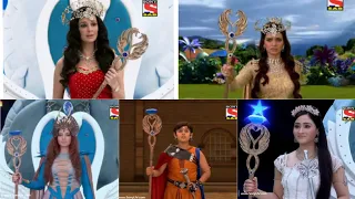 Baalveer characters holding Rani Pari s' magic stick