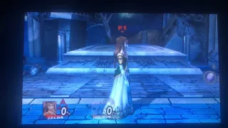 Super Smash Bros. Brawl Zelda Idle Animations (16:9)