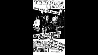 Teenage Head   El Mocambo   April 3 1982
