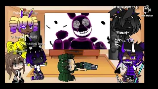 Williams harem reacts to Alastor's game fnaf collab(quick post)