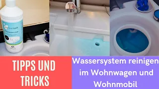 Wassersystem reinigen mit easydriver mycleantank