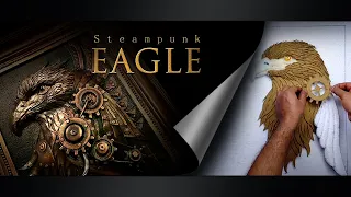 EAGLE  D.I.Y steampunk Art