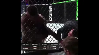 MOHAMMED USMAN GOT CHOKED  IN HIS PFL DEBUT VS BRANDON SAYLES.UPPERCUT AND CHOKED.KAMARU'S BROTHER.