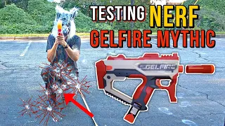 How does the NERF GELFIRE MYTHIC Gel Blaster perform? What's the speed, rate of fire, and accuracy?