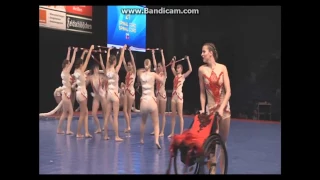 Spinal cord - Show dance formation adults, Riesa 2016