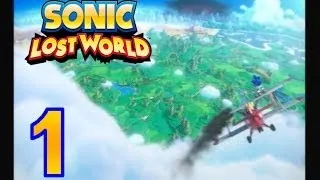 Sonic Lost World (Wii U - Japanese) - Blind Playthrough Part 1 - Windy Hill Zones 1-2