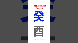 Столп дня Вода Инь на Петухе | Гуй Ю | 60 типов личности в бацзы