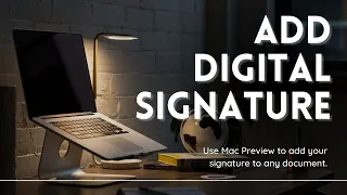 Digitally Sign PDF Documents in Preview for Mac