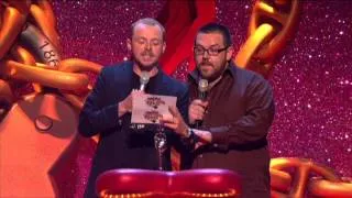 The Killers win International Album presented by Nick Frost & Simon Pegg | BRIT Awards 2007